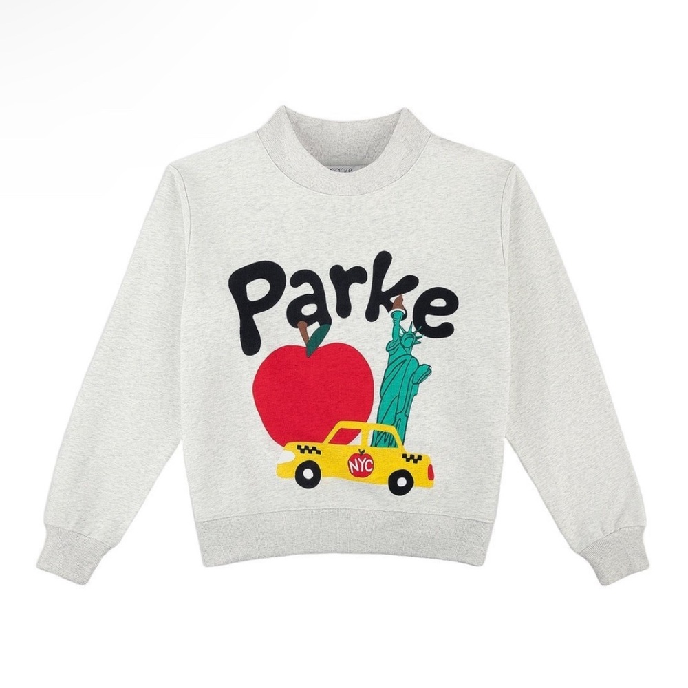 Brand new Parke nyc limited edition
Mockneck Sweatshirt size S/M